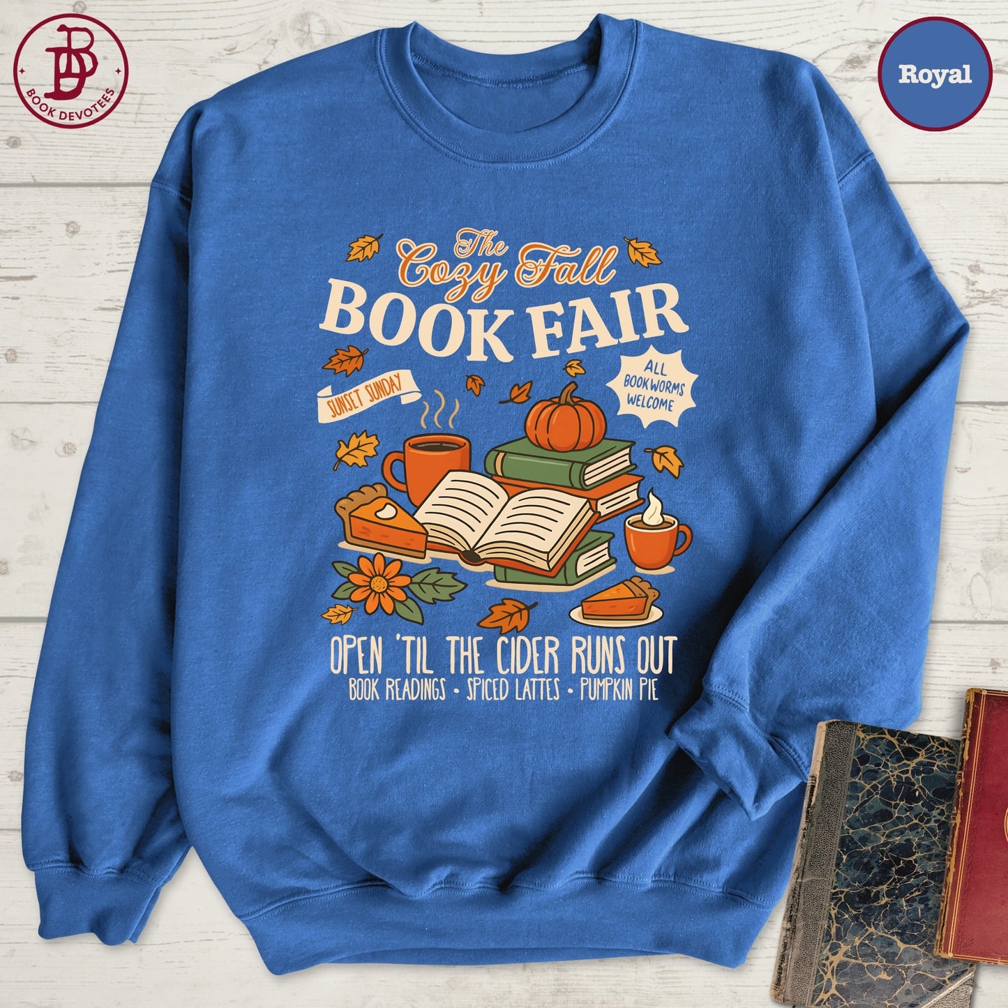 Cozy Fall Book Fair Sweatshirt
