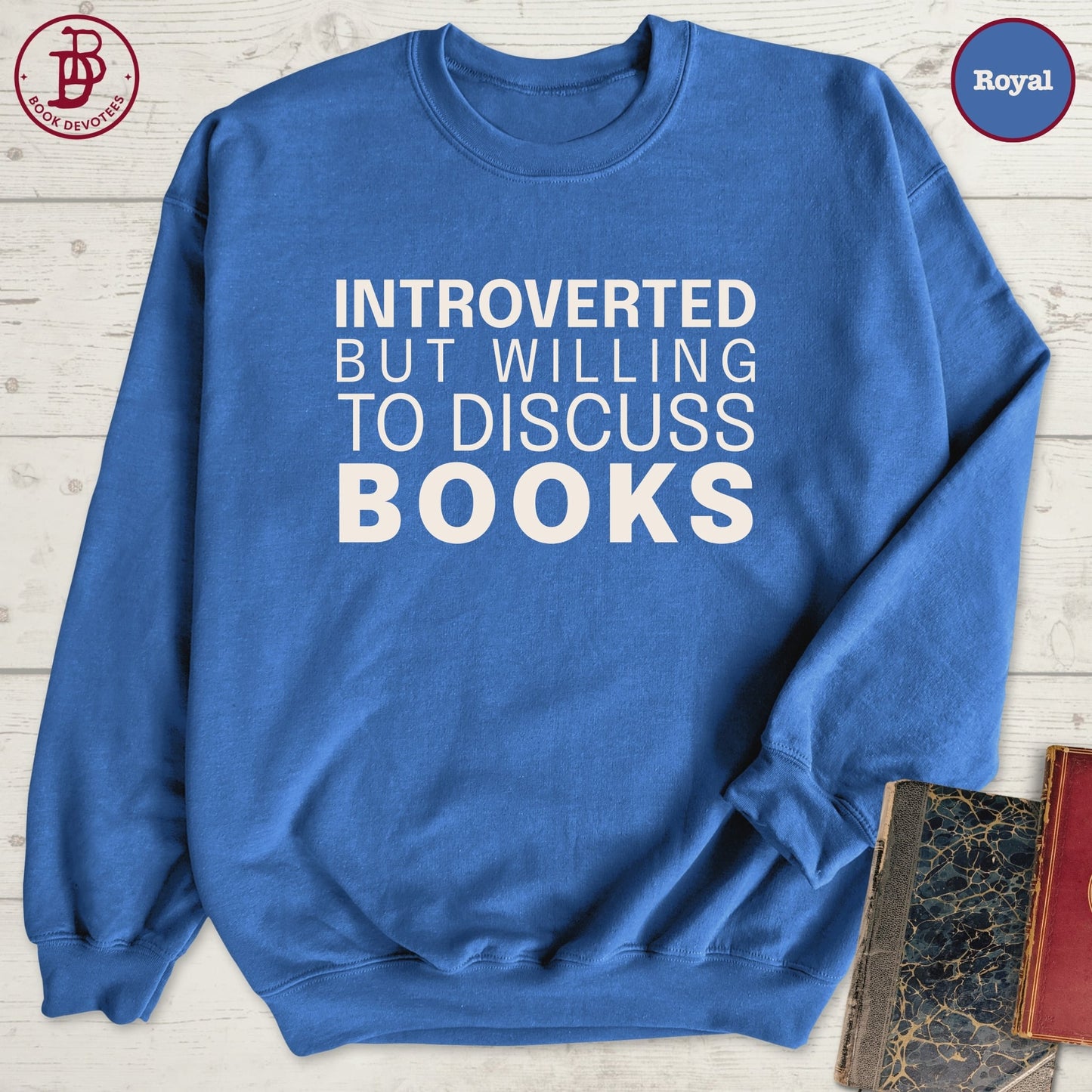 Discuss Books Sweatshirt