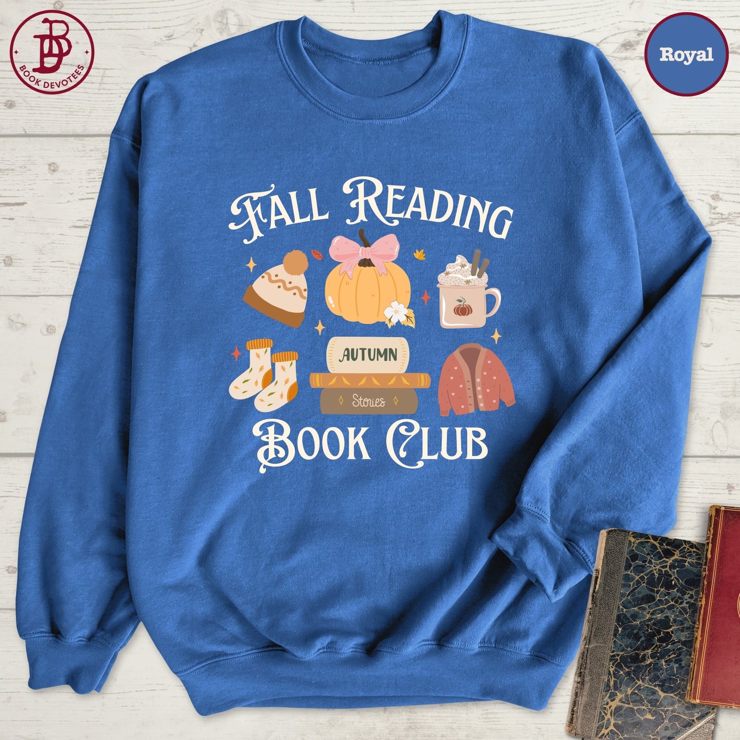 Fall Reading Book Club Sweatshirt