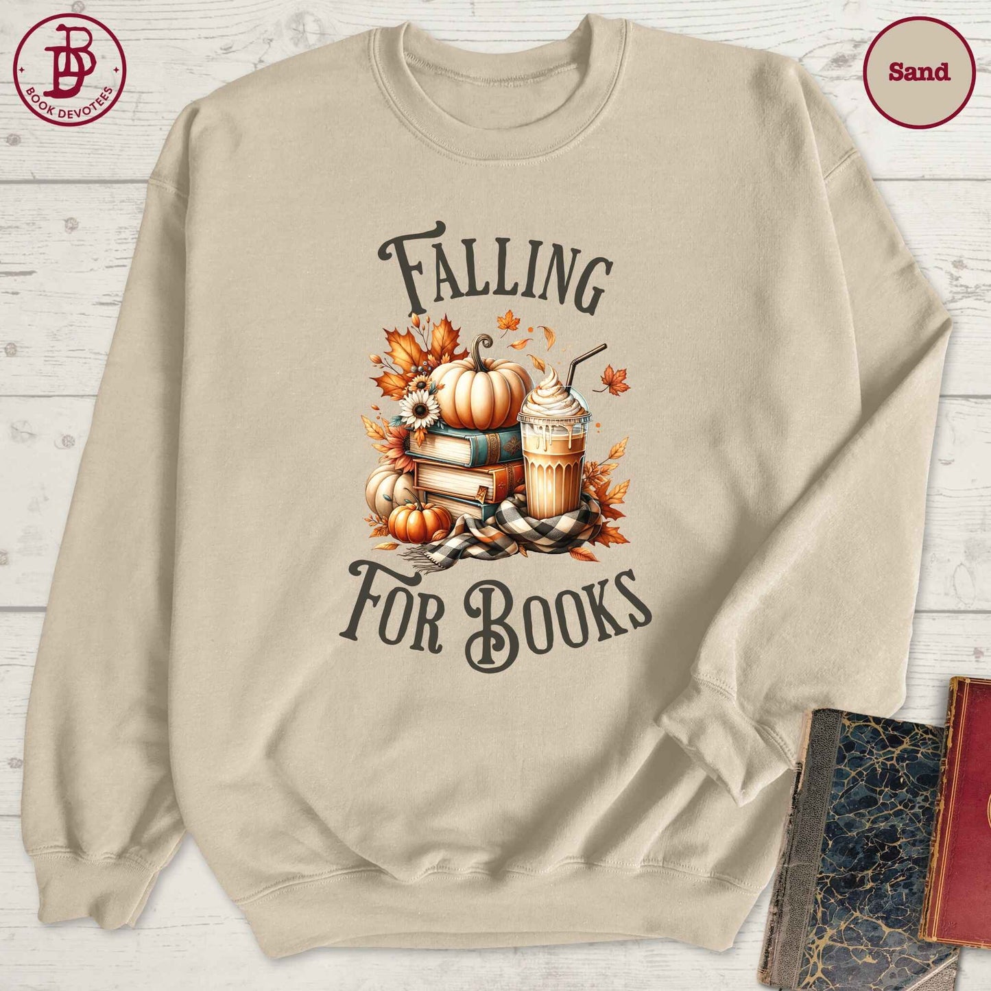 Falling for Books Sweatshirt