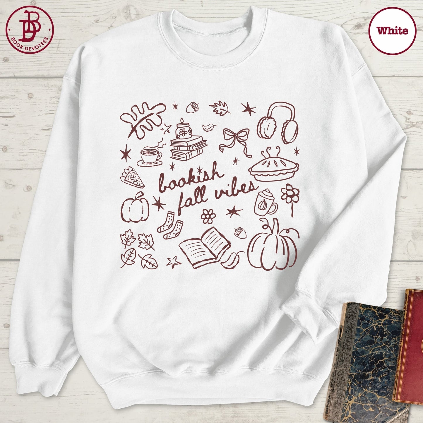 Bookish Fall Vibes Sweatshirt