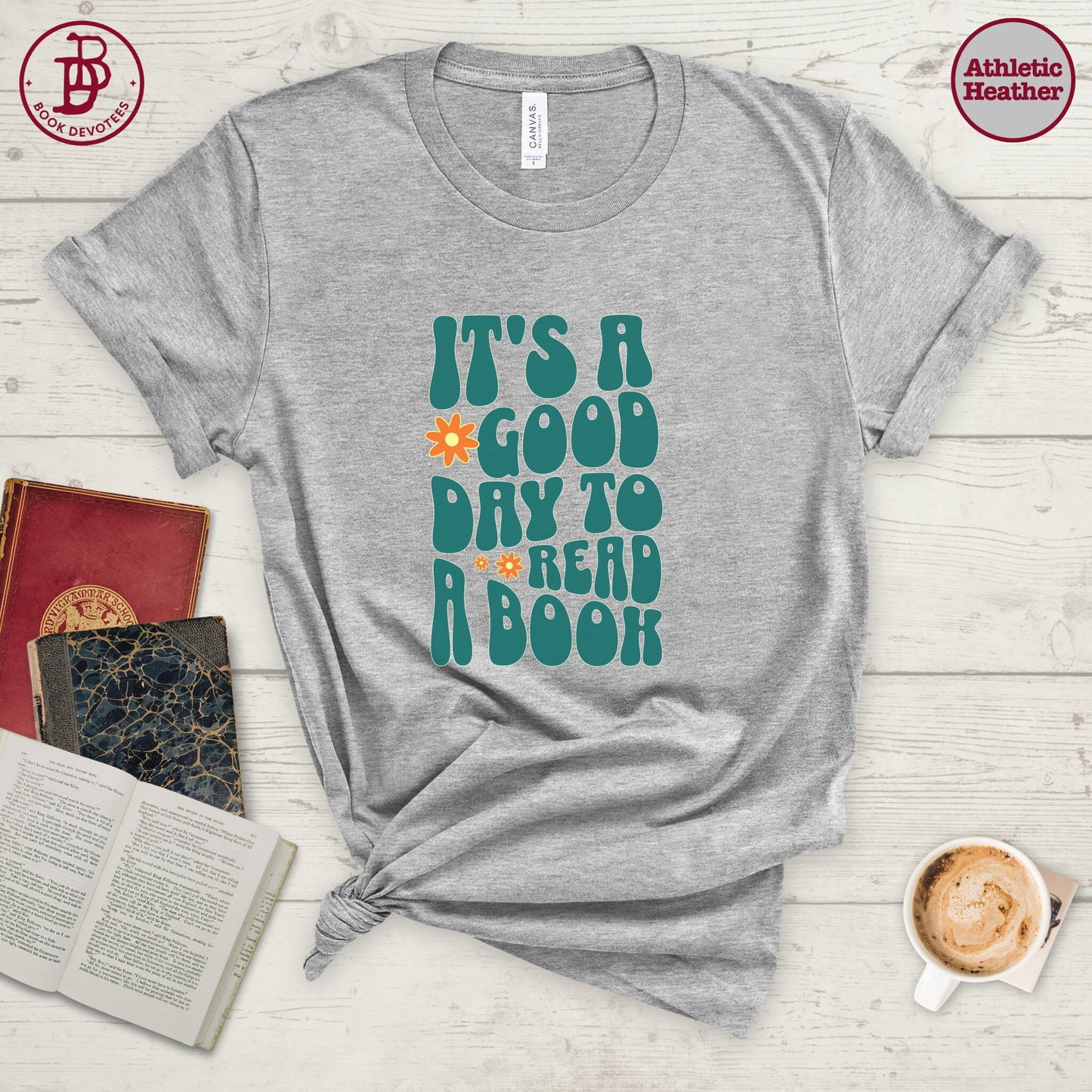 Good Day to Read Retro Tee