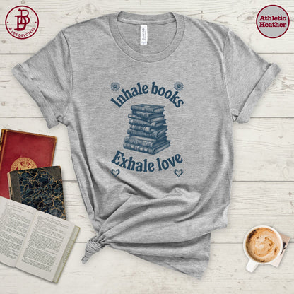 Inhale Books Tee
