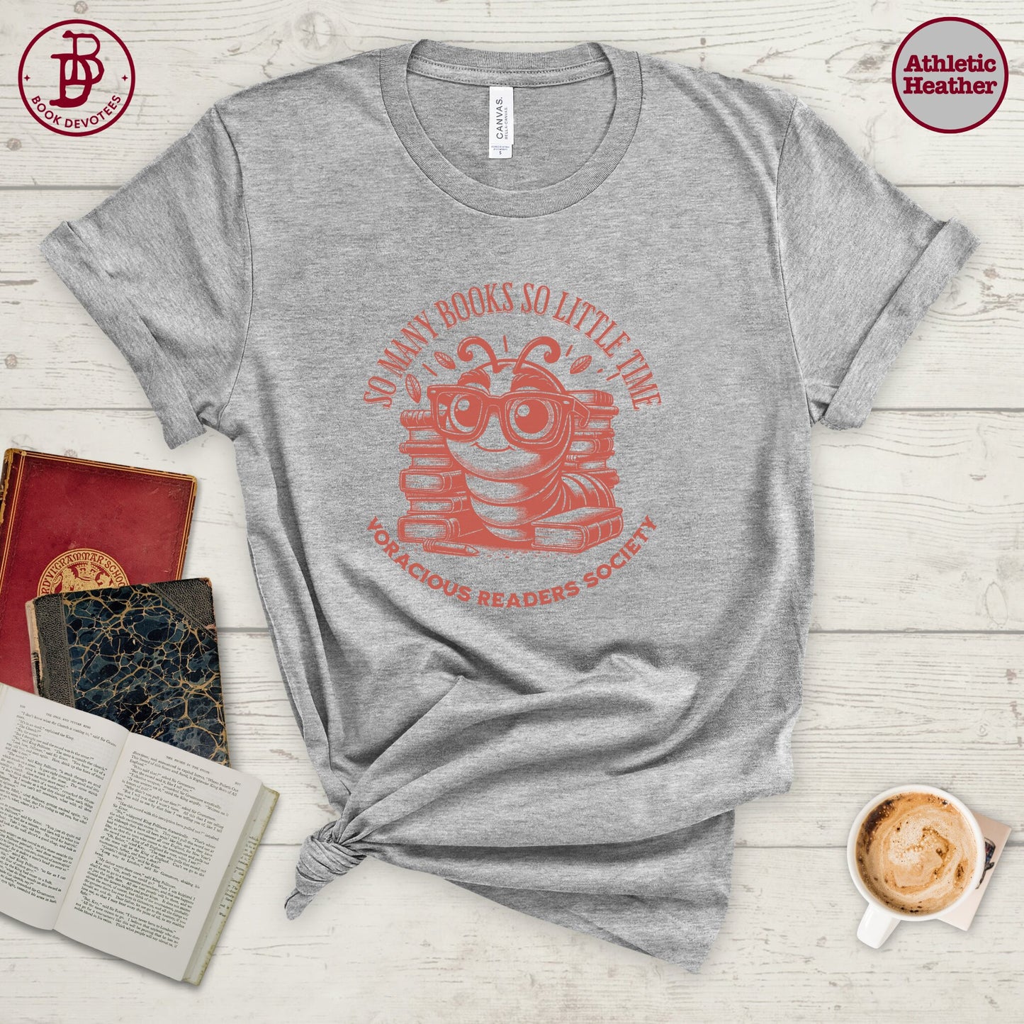 So Many Books Society Tee