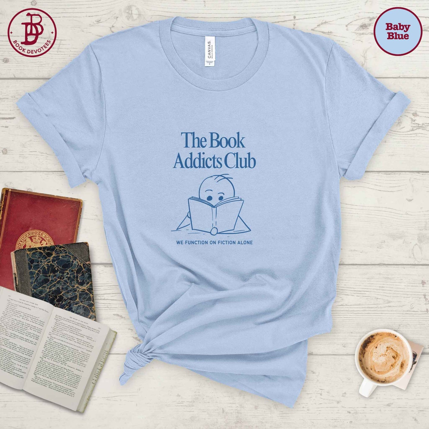 Book Addicts Club Tee