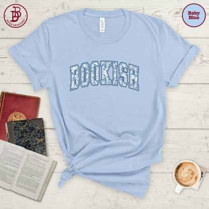 Bookish Blue Floral Tee