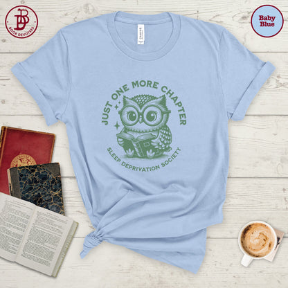 One More Chapter Society Tee
