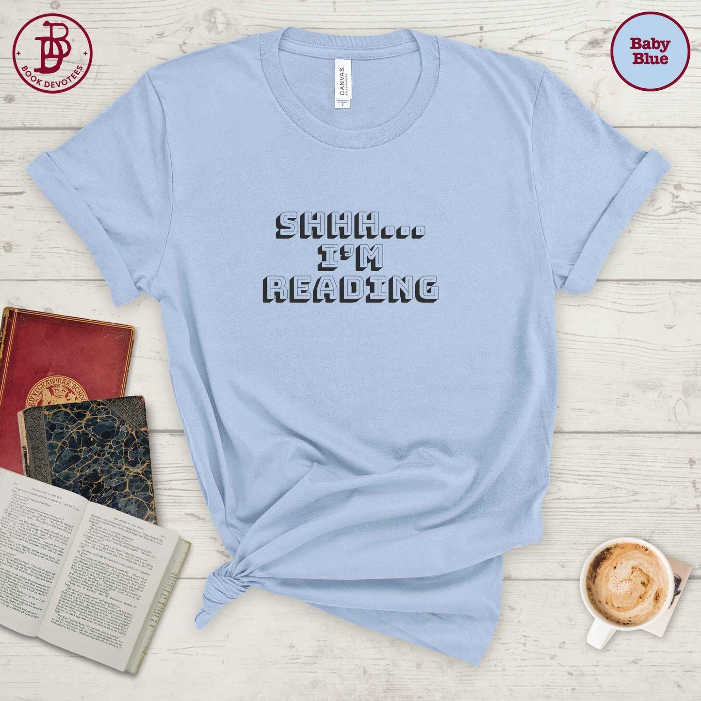Shhh Reading Tee