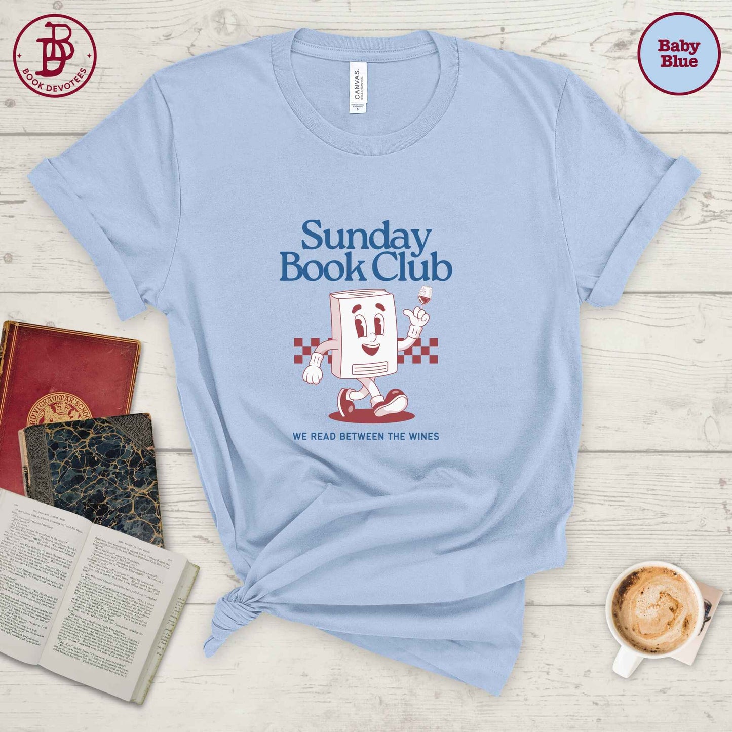 Sunday Book Club Tee