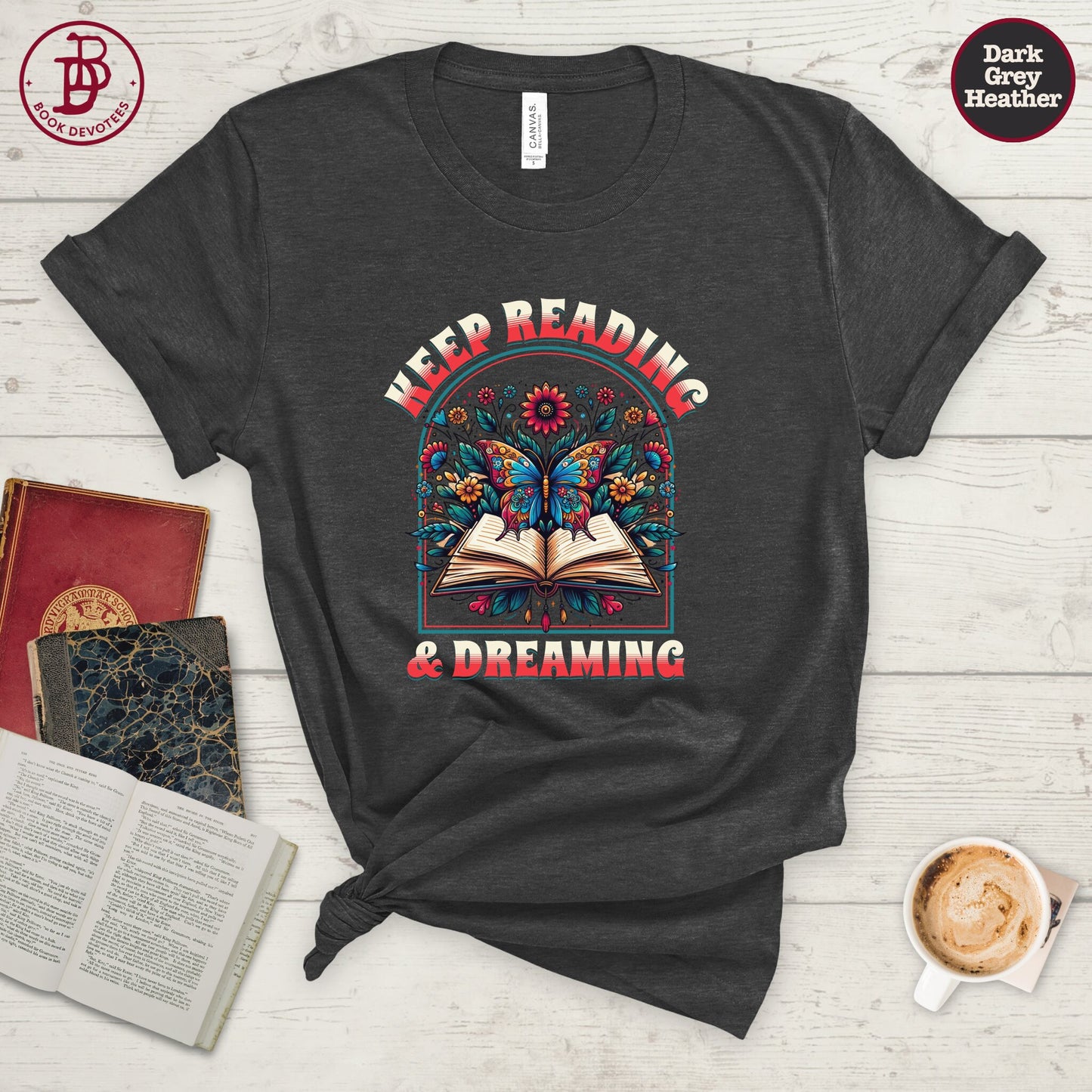 Keep Reading Boho Tee