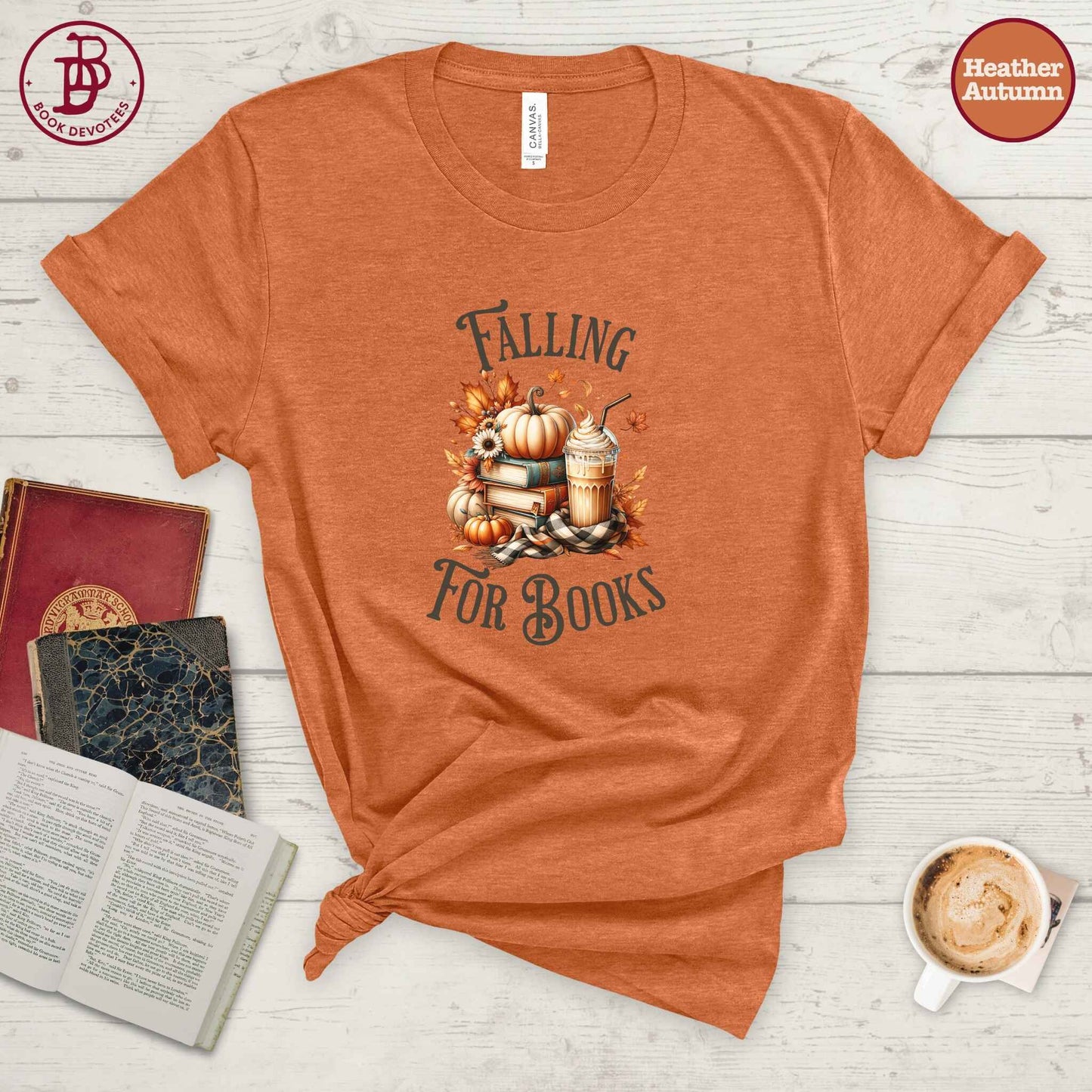 Falling for Books Tee