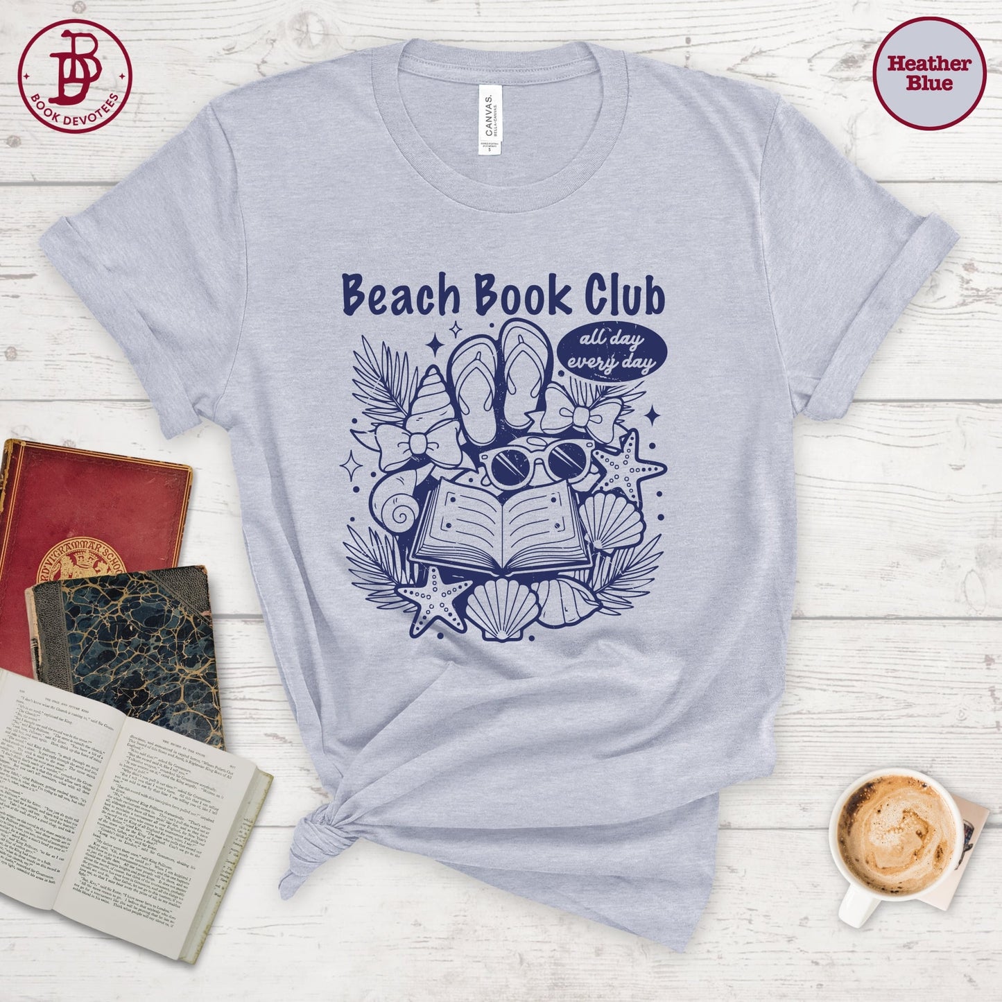 Beach Book Club All Day Tee
