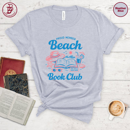 Beach Book Club Member Tee