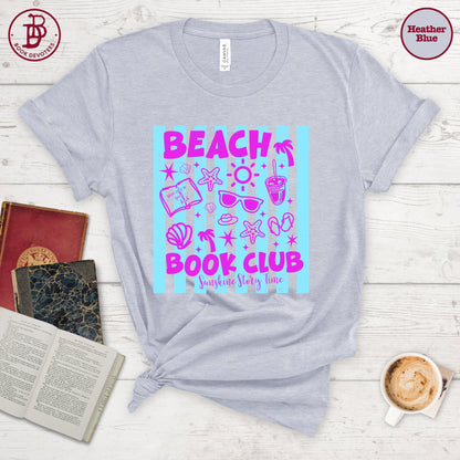 Beach Book Club Sunshine Stripe Tee