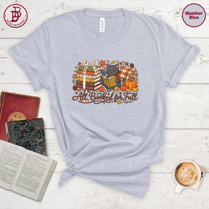 Booked for Fall Kitty Tee