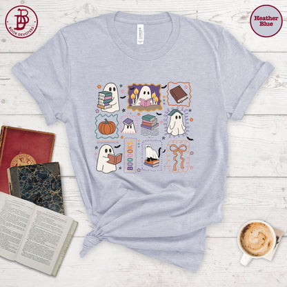 Bookish Ghosts Stamp Tee