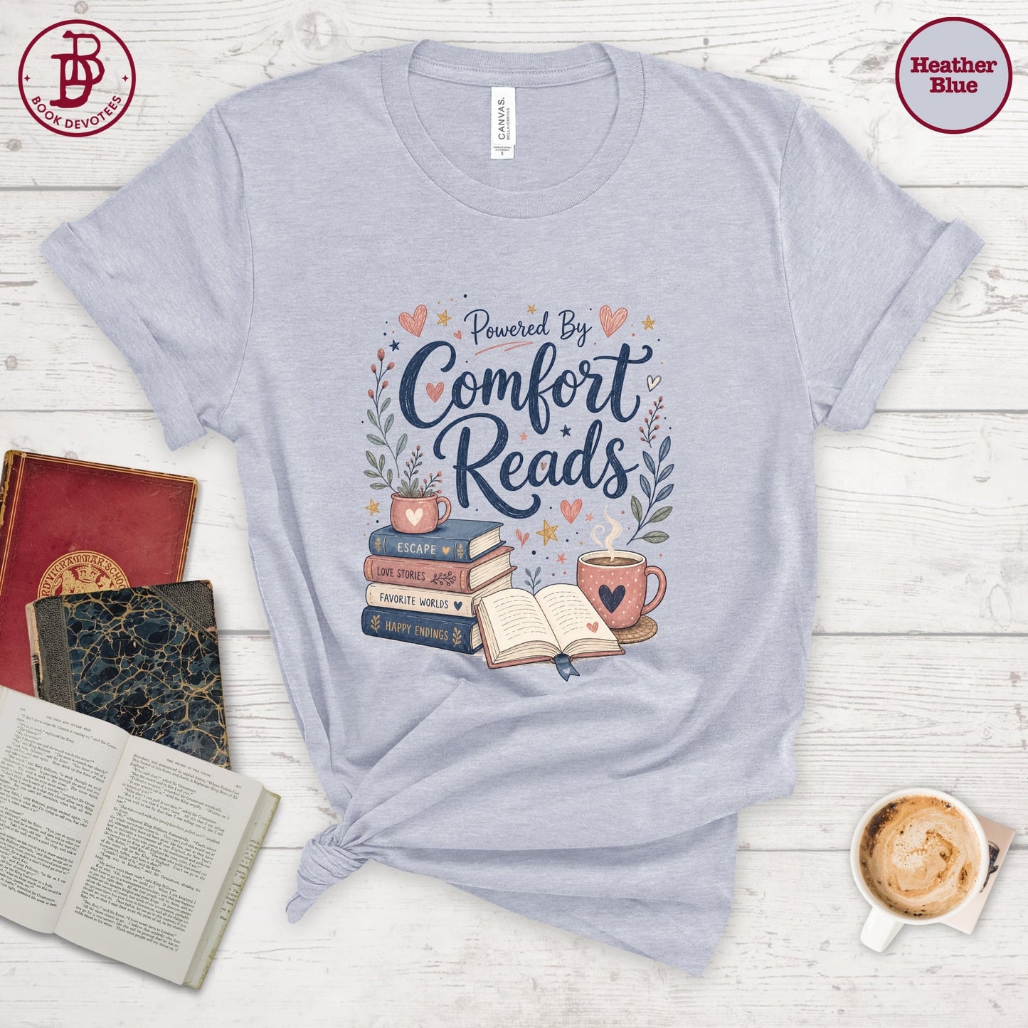 Comfort Reads Art Tee
