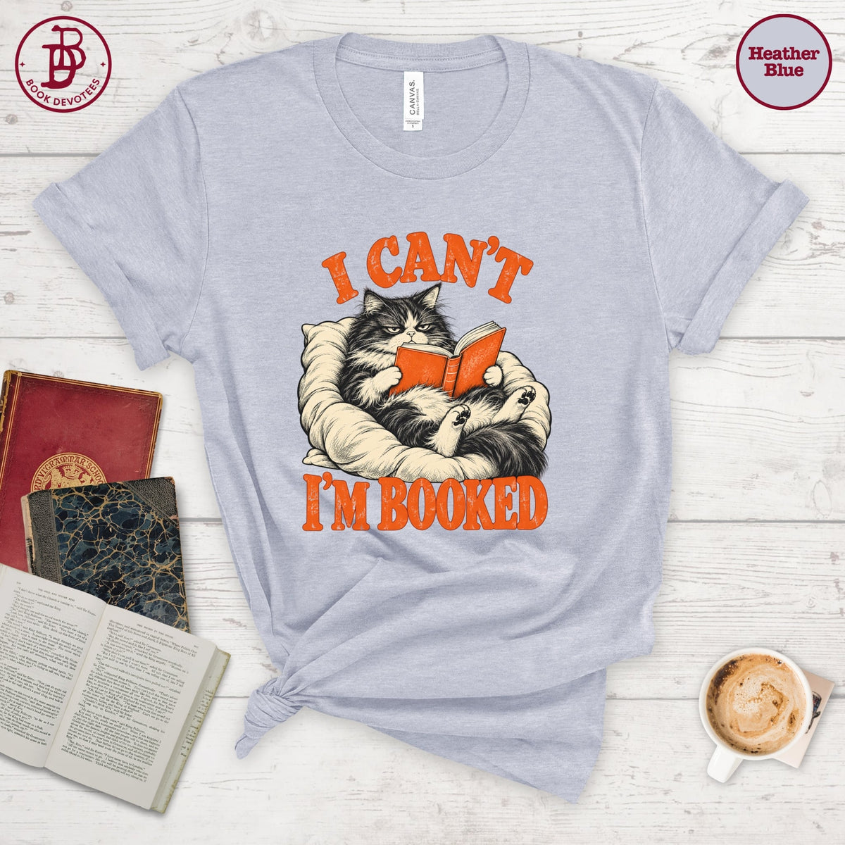 I'm Booked Cat Tee