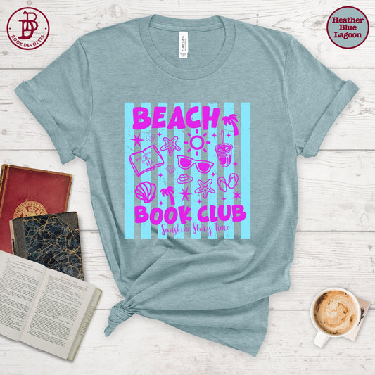 Beach Book Club Sunshine Stripe Tee