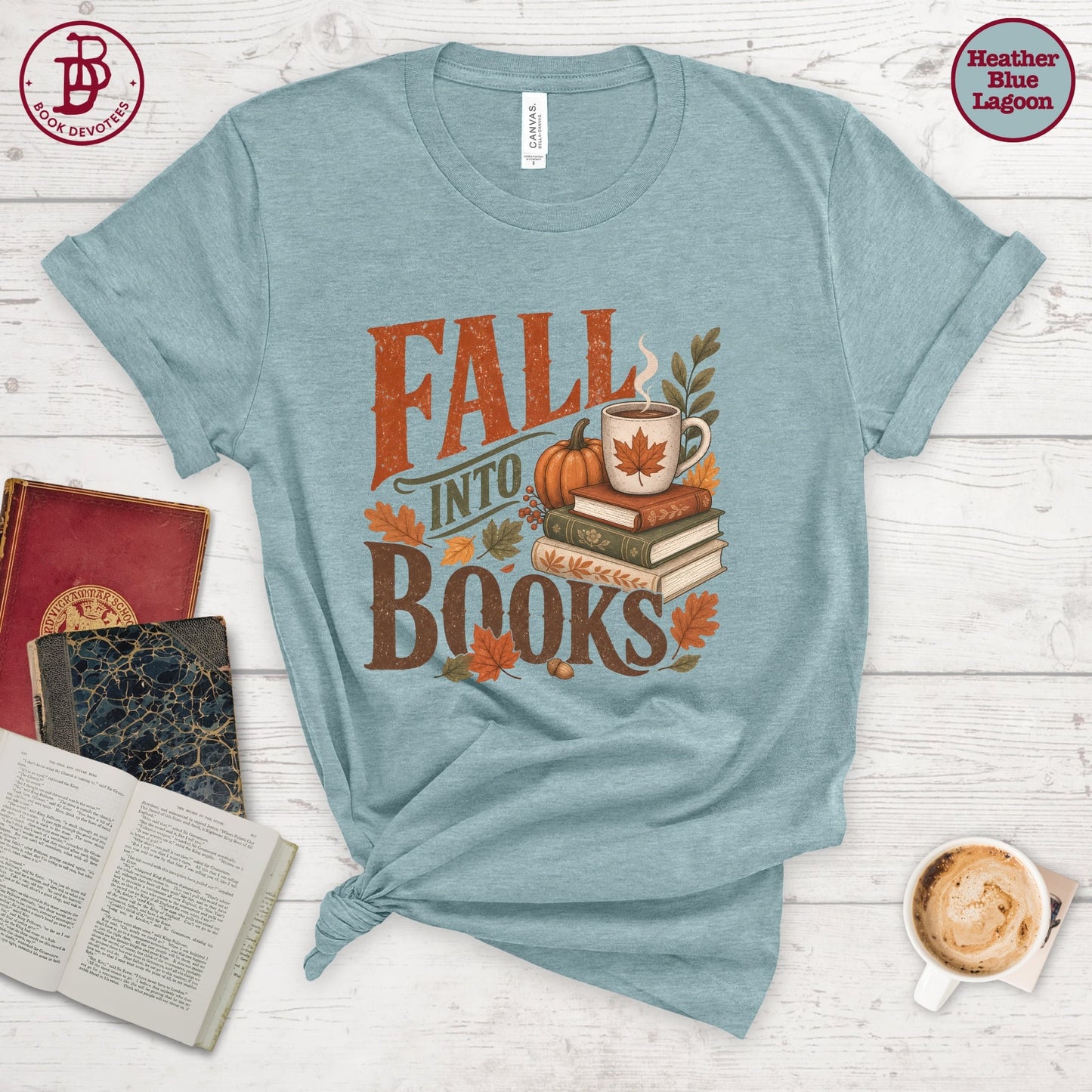 Fall into Books Tee