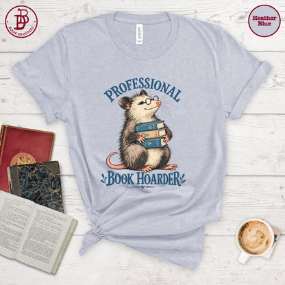 Professional Book Hoarder Tee
