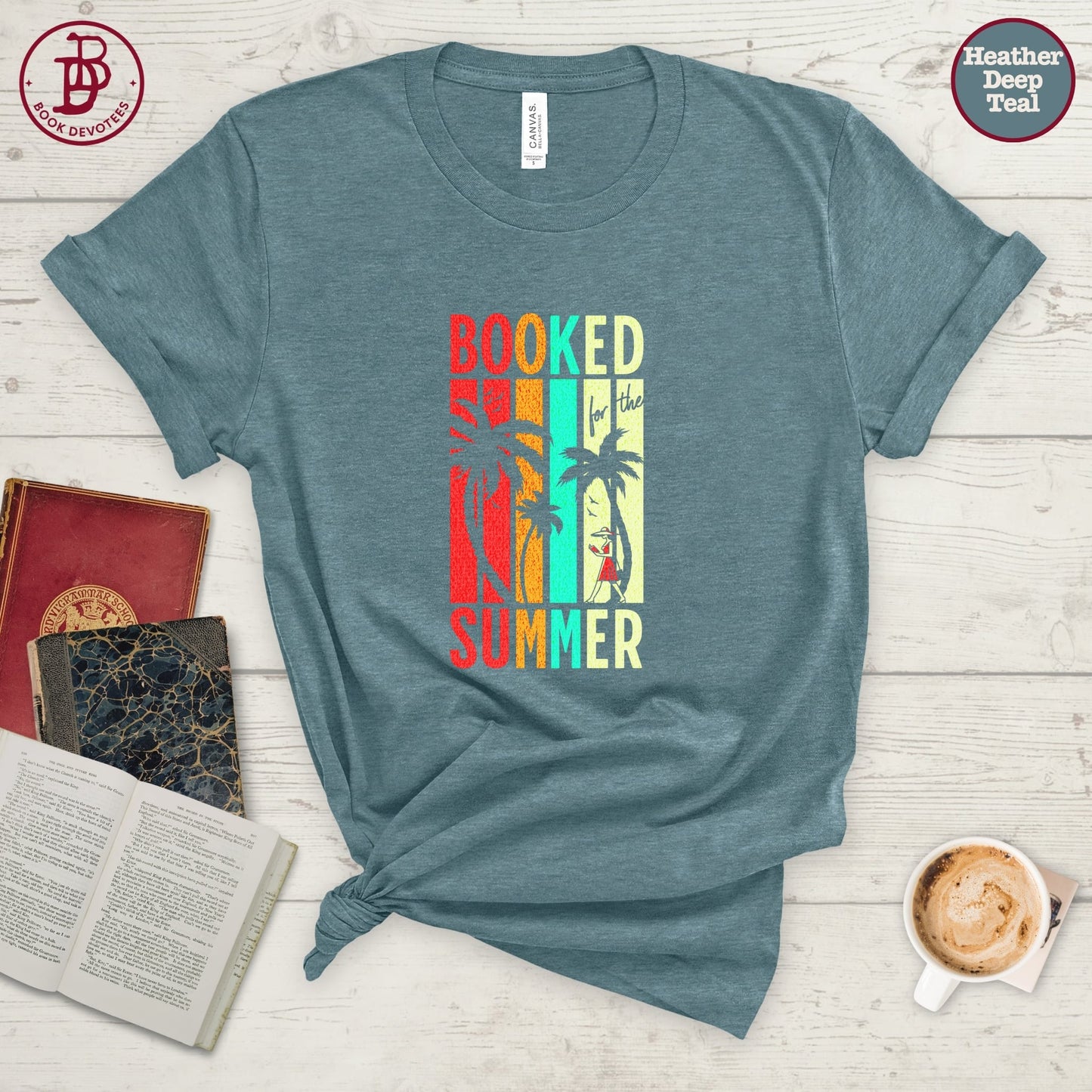 Booked for Summer Tee