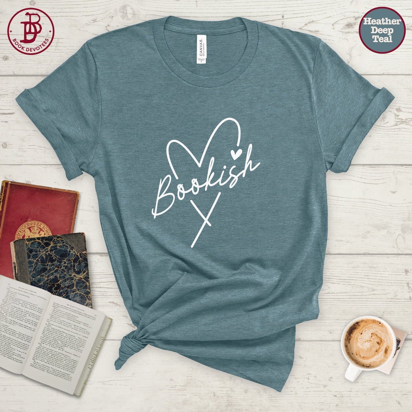 Bookish Heart Tee