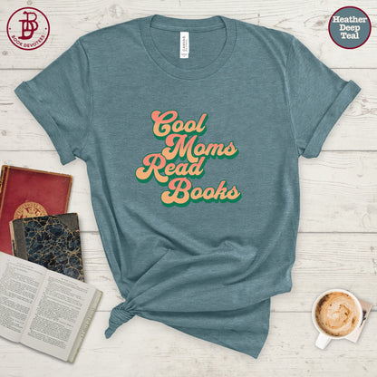 Cool Moms Read Retro Tee