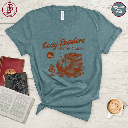 Cozy Readers Book Club Tee