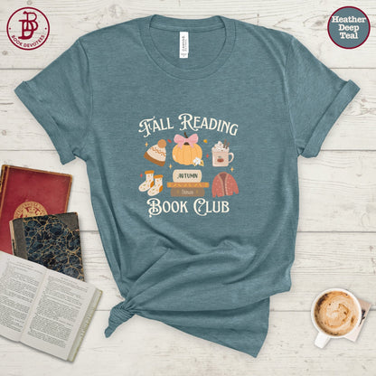 Fall Reading Book Club Tee