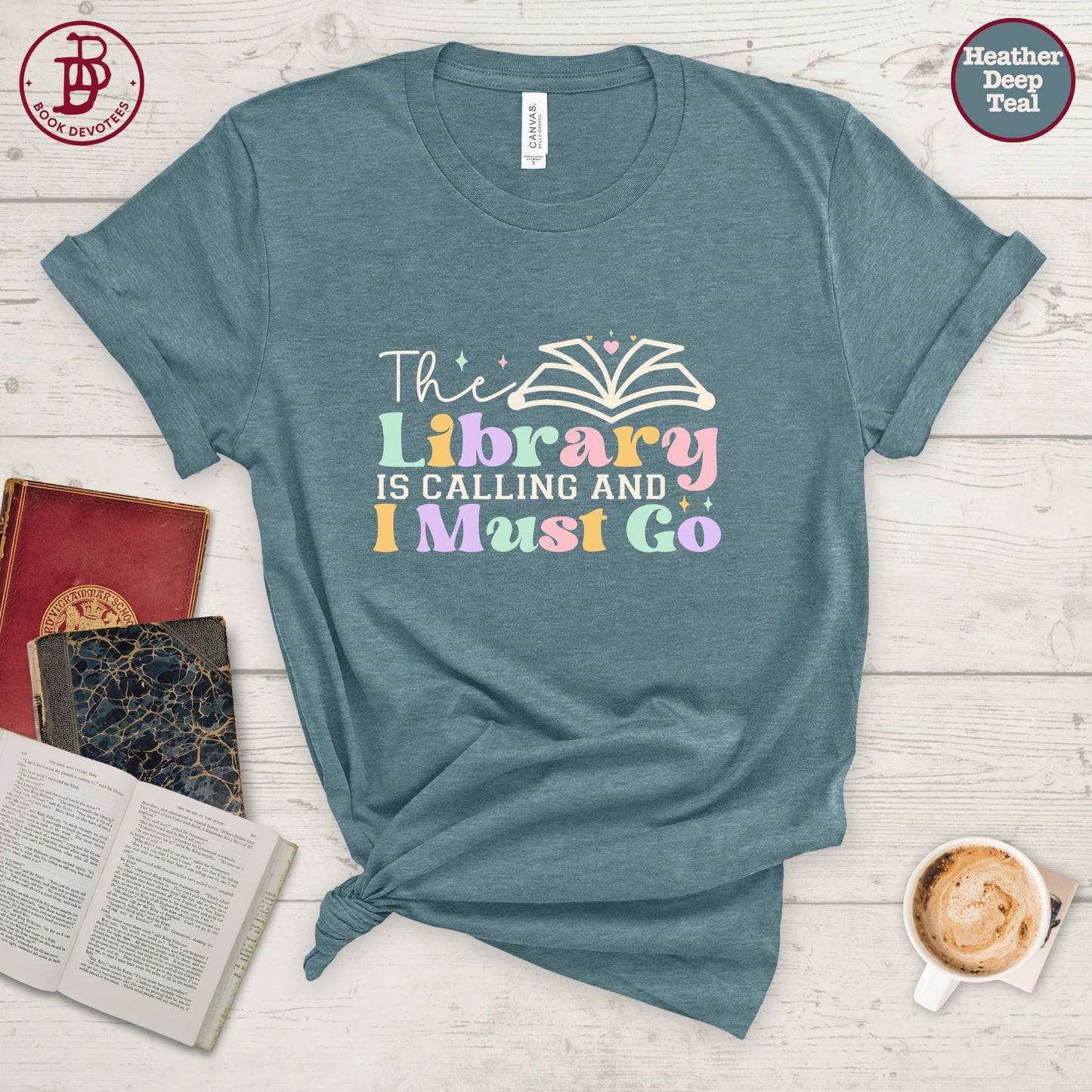 Library is Calling Tee