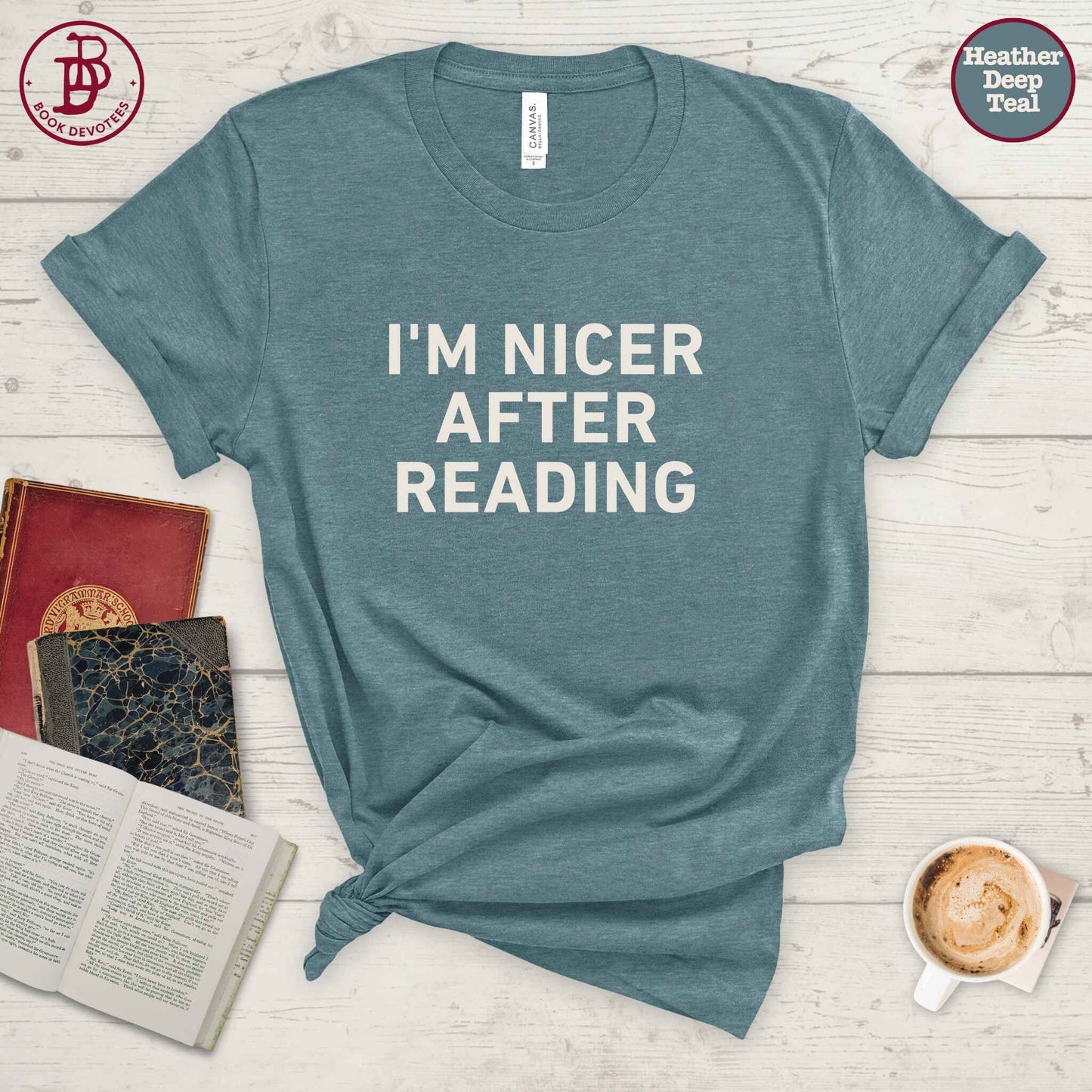 Nicer After Reading Tee