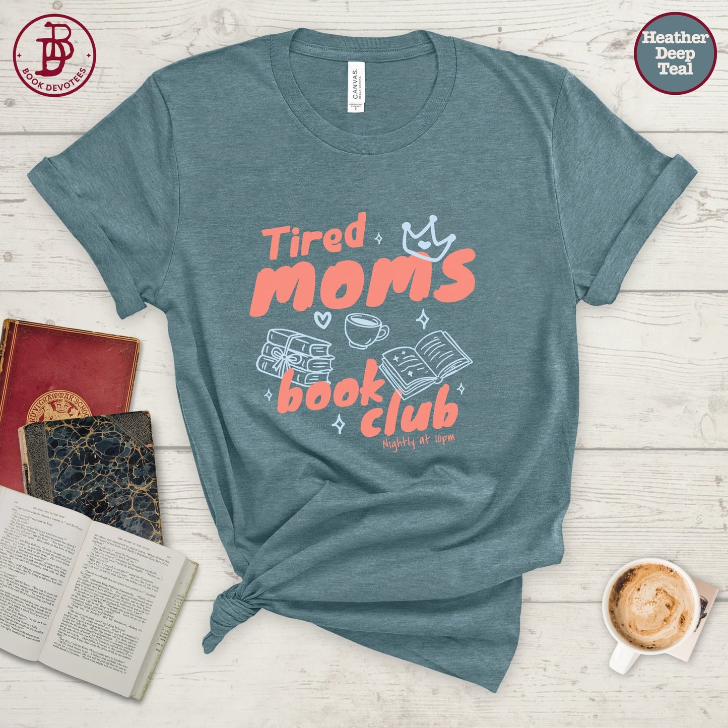 Tired Moms Art Tee