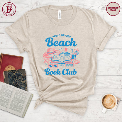 Beach Book Club Member Tee