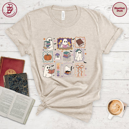 Bookish Ghosts Stamp Tee