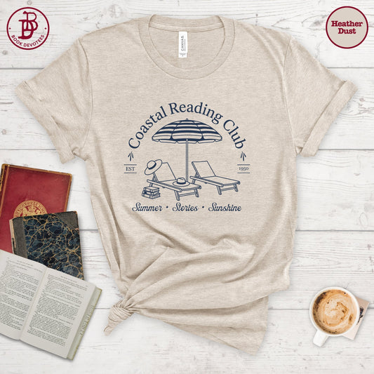 Coastal Reading Club Tee