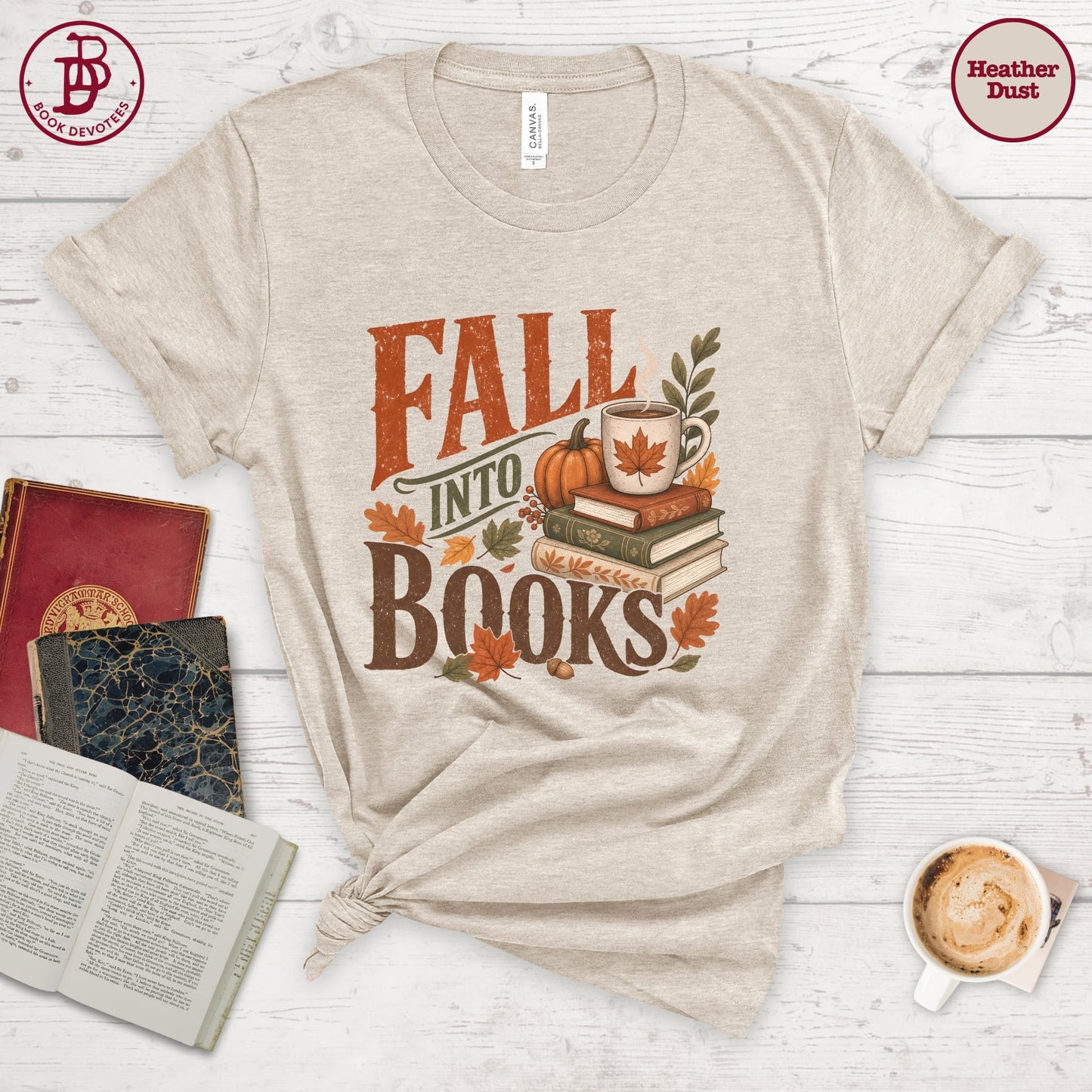 Fall into Books Tee