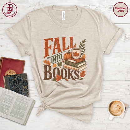 Fall into Books Tee