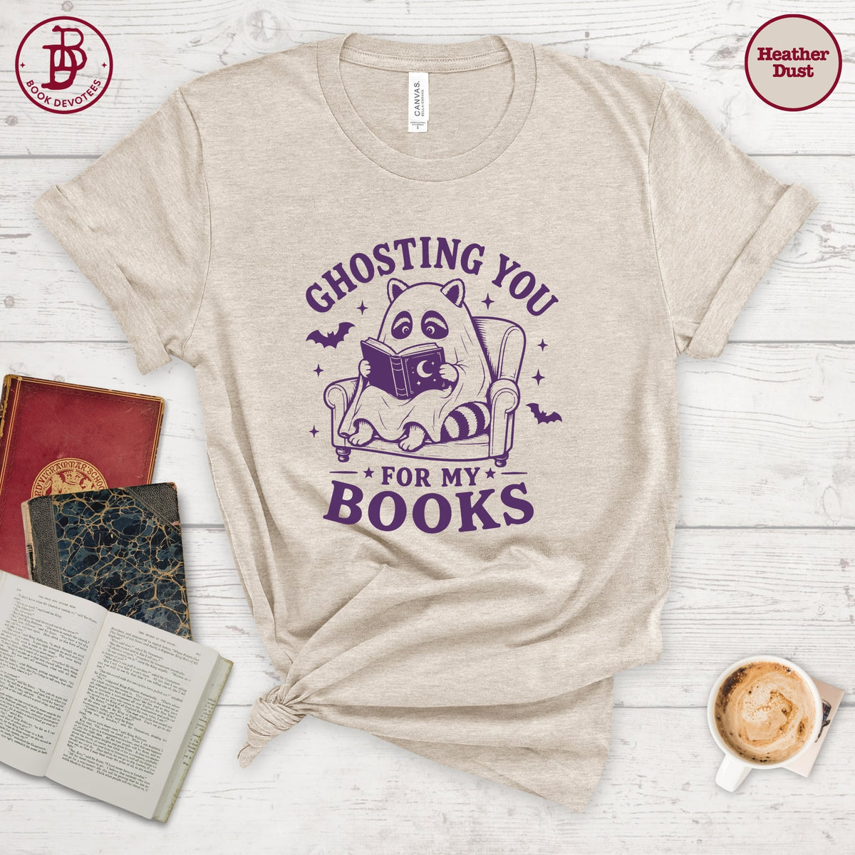 Ghosting You for Books Tee