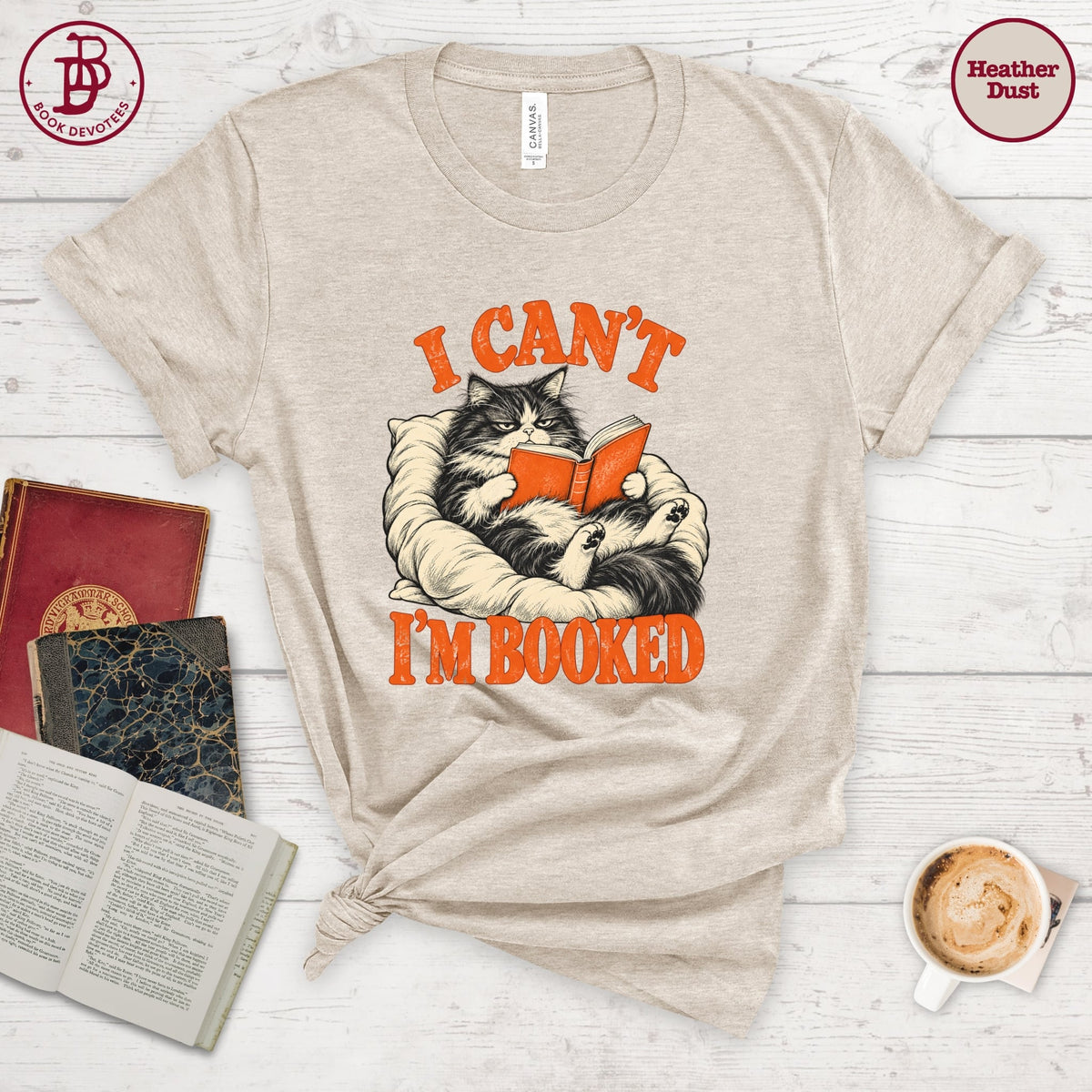 I'm Booked Cat Tee