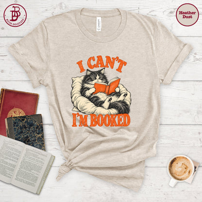 I'm Booked Cat Tee