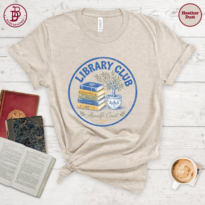 Library Club Amalfi Coast Tee