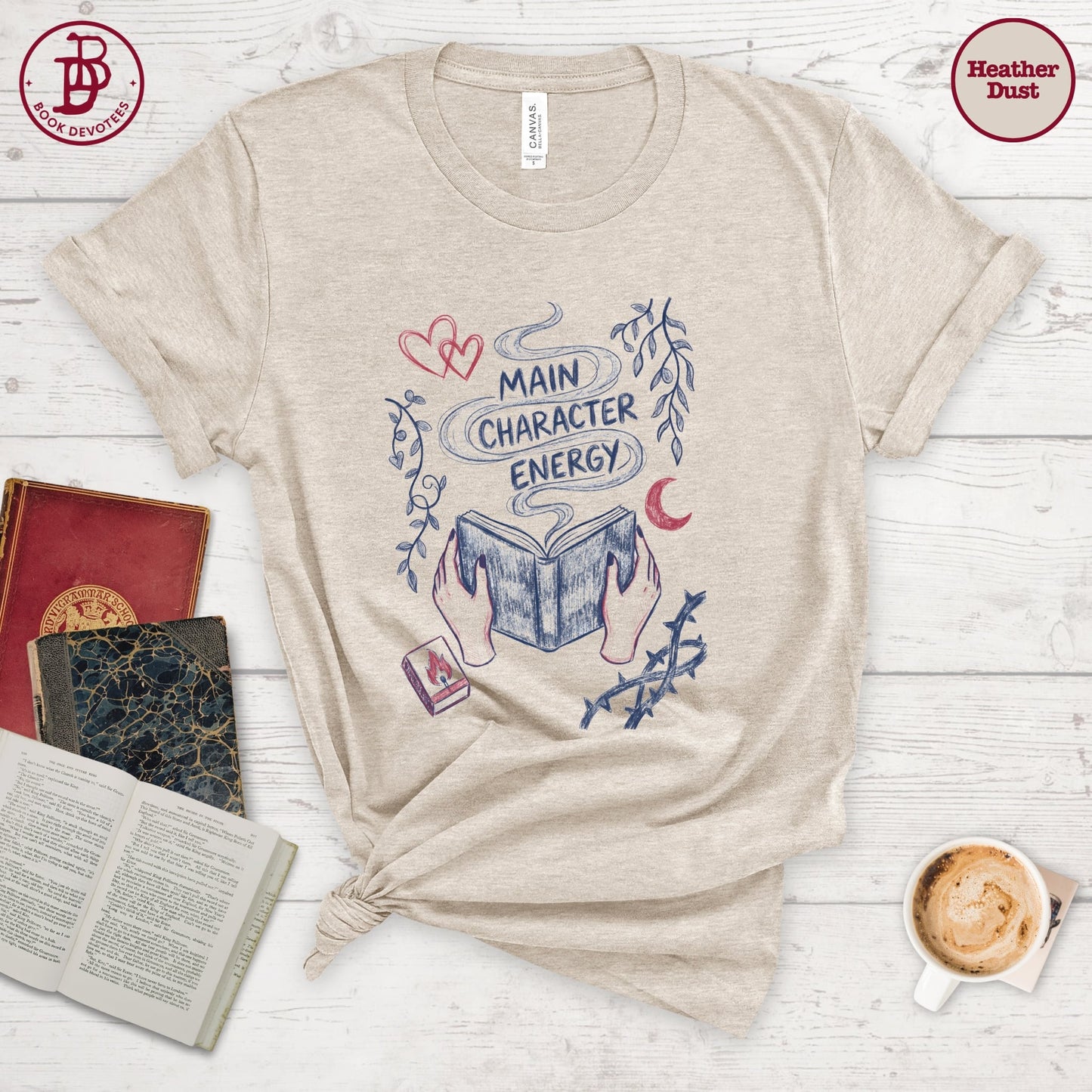 Main Character Energy Art Tee