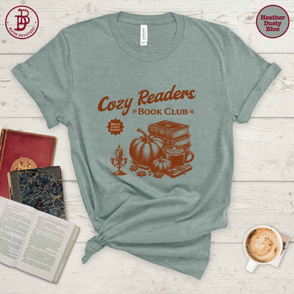 Cozy Readers Book Club Tee