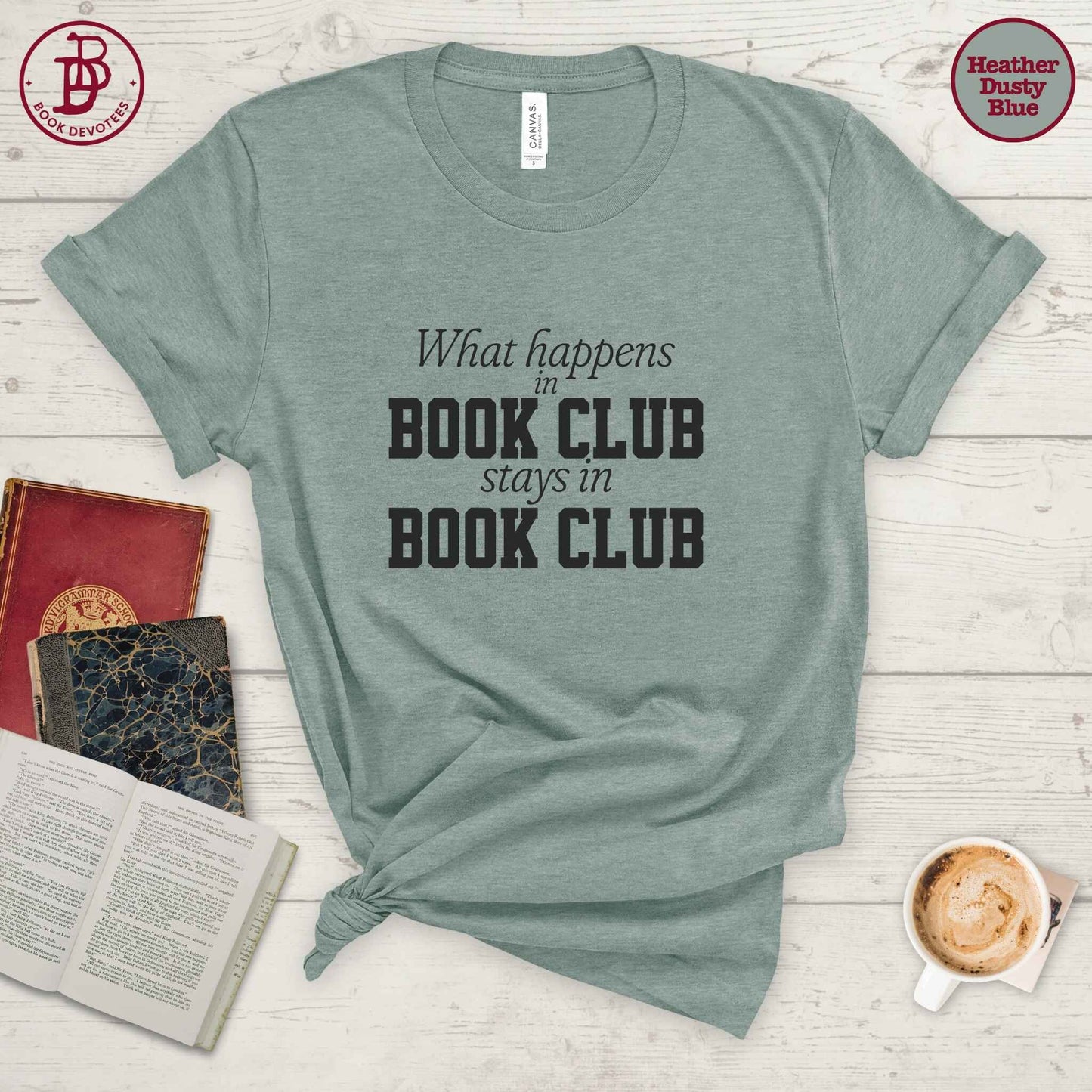 Stays in Book Club Tee
