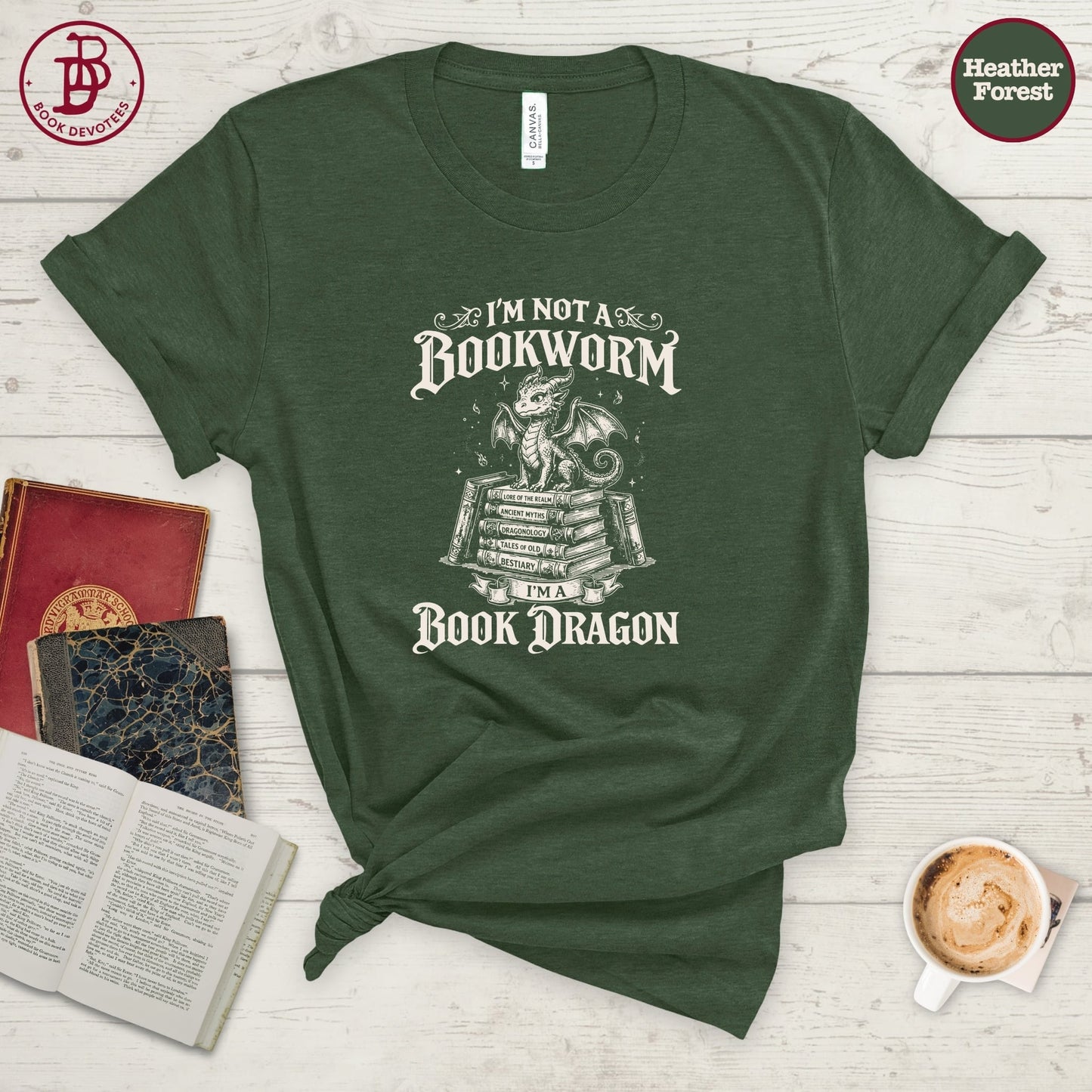 Book Dragon Tee