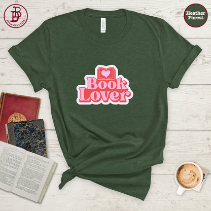 Book Lover Retro Tee