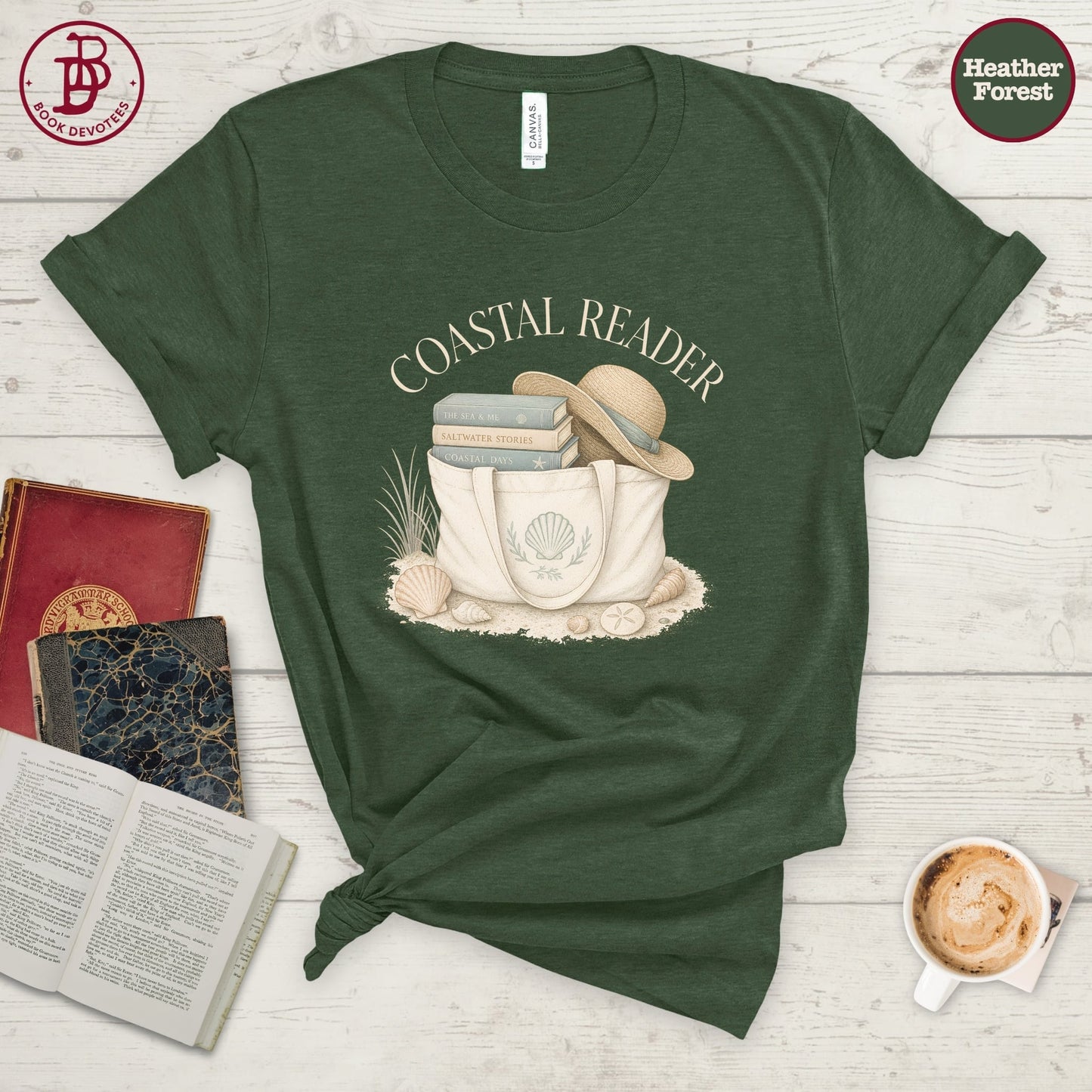 Coastal Reader Tee