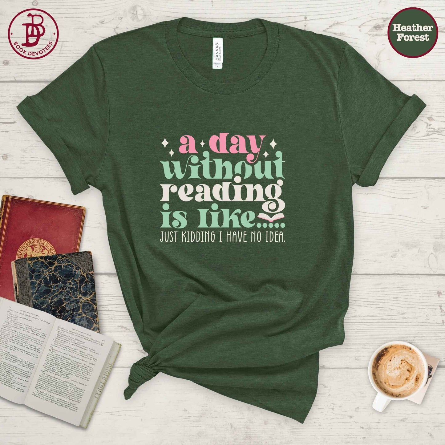 Day Without Reading Tee