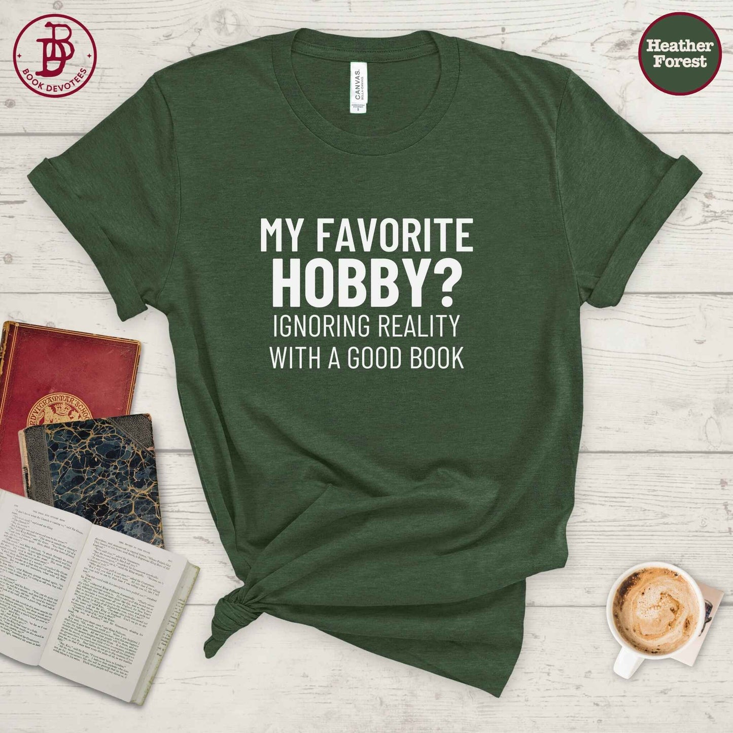 Favorite Hobby Book Tee